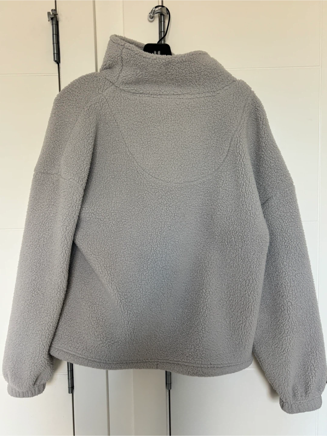 Grey Sherpa Quarter-Zip Pullover - photo 2