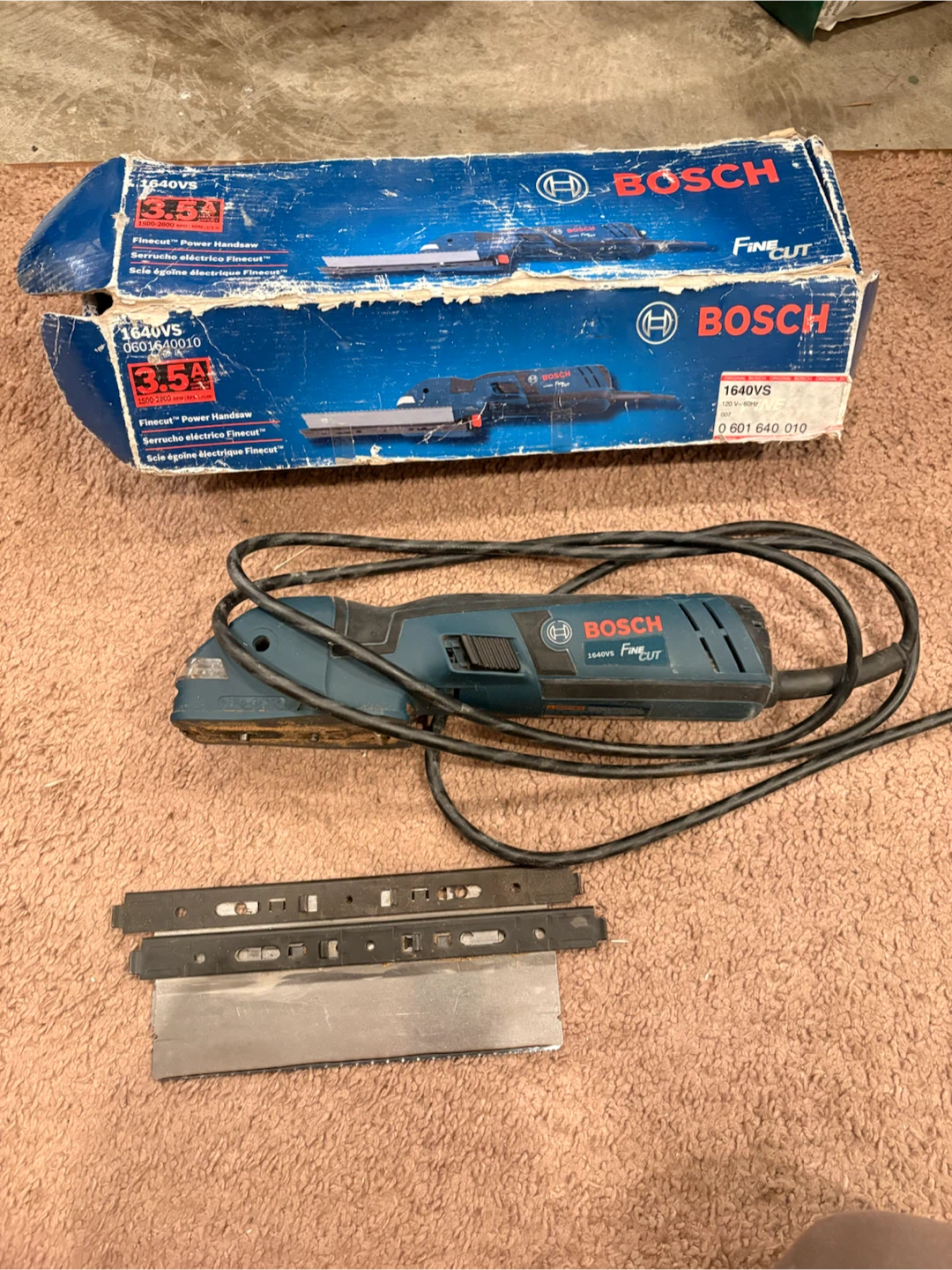 Bosch 1640VS FineCut Power Handsaw