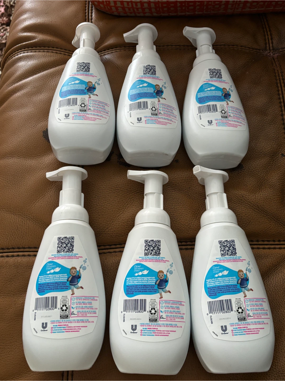 6 Dove Kids Care Foaming Body Wash Bottles - photo 2