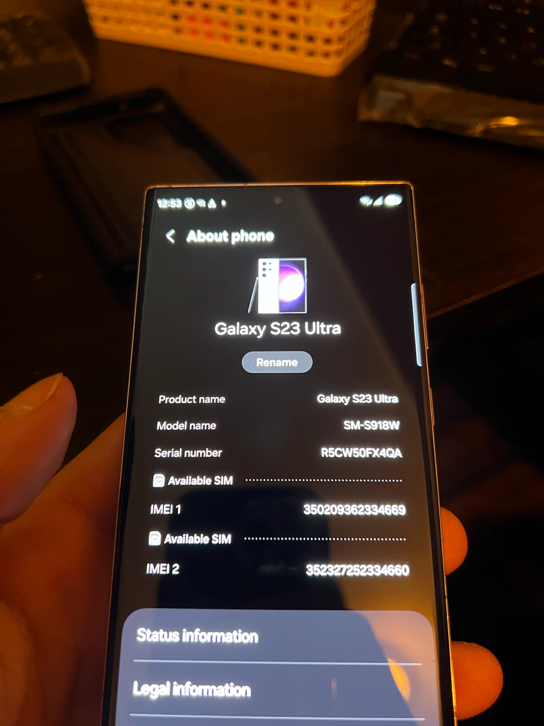 256GB Samsung Galaxy S23 Ultra - Lavender - photo 3