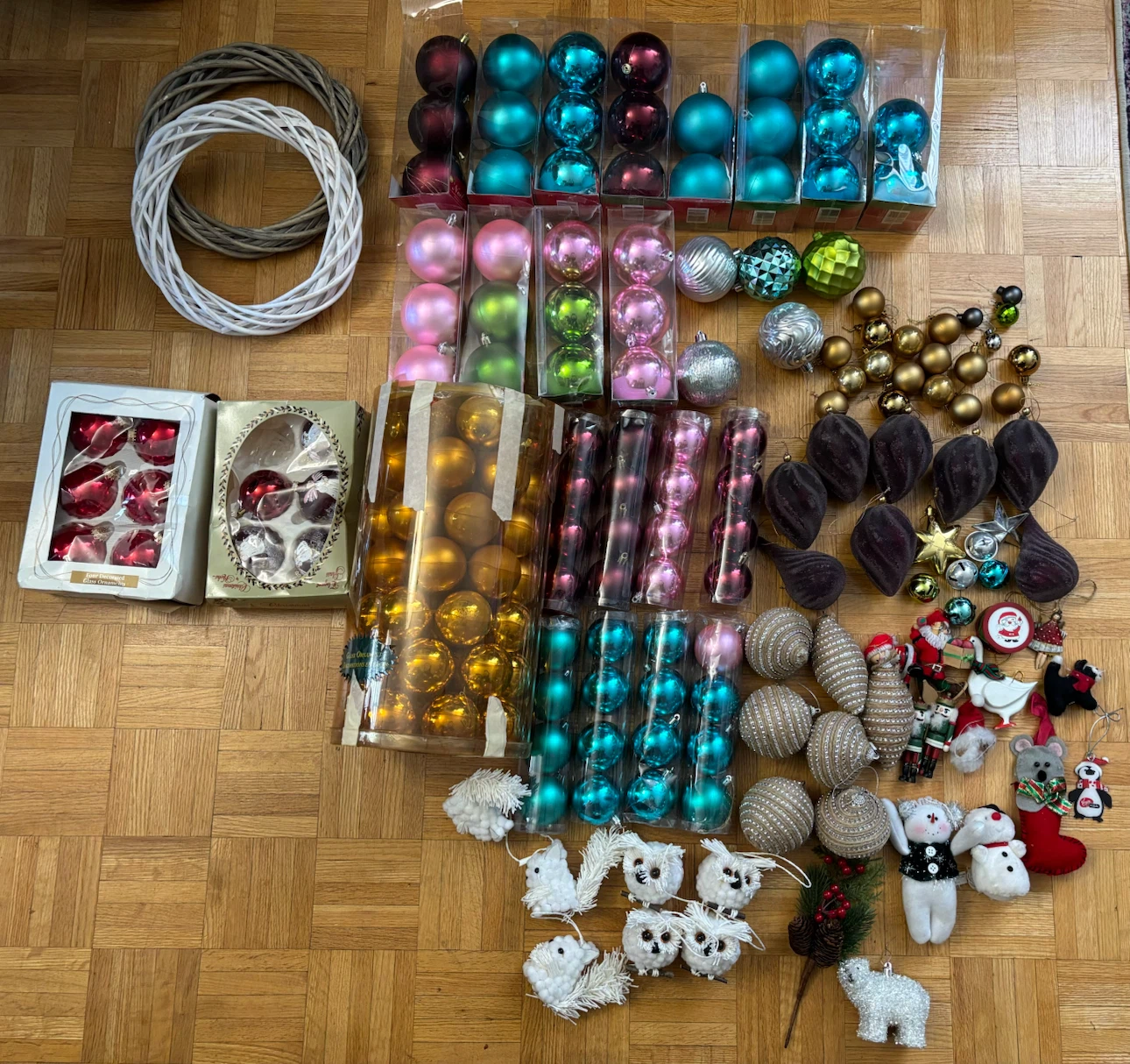 Large Christmas Ornament Collection
