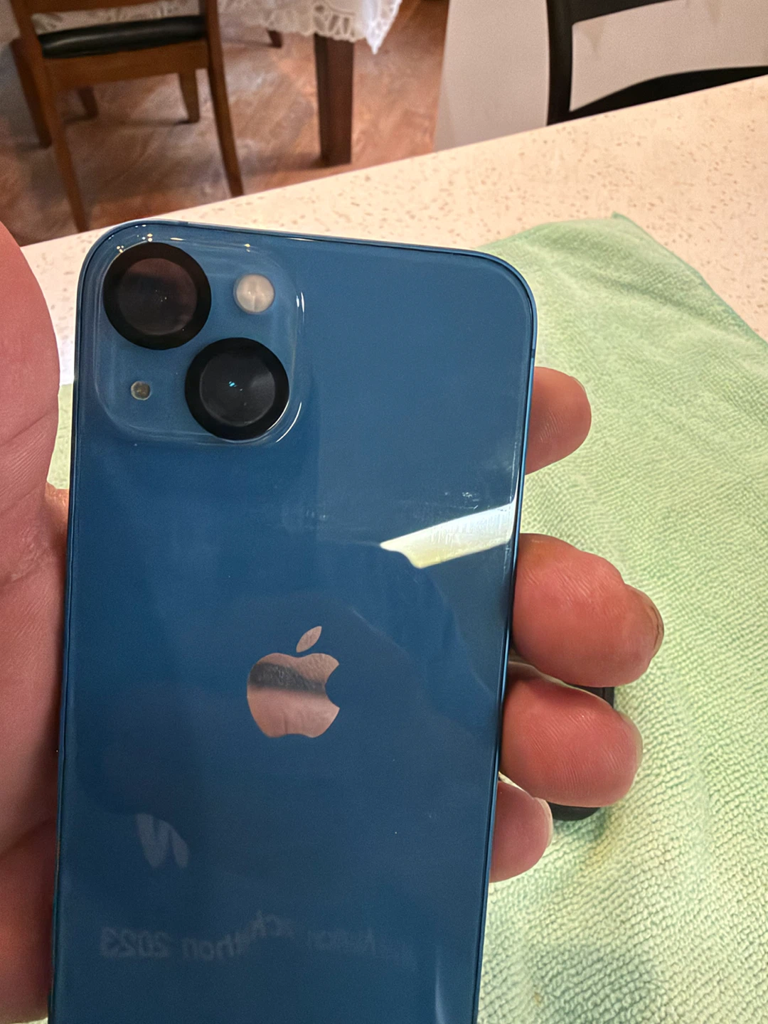 Blue iPhone 13 - photo 5