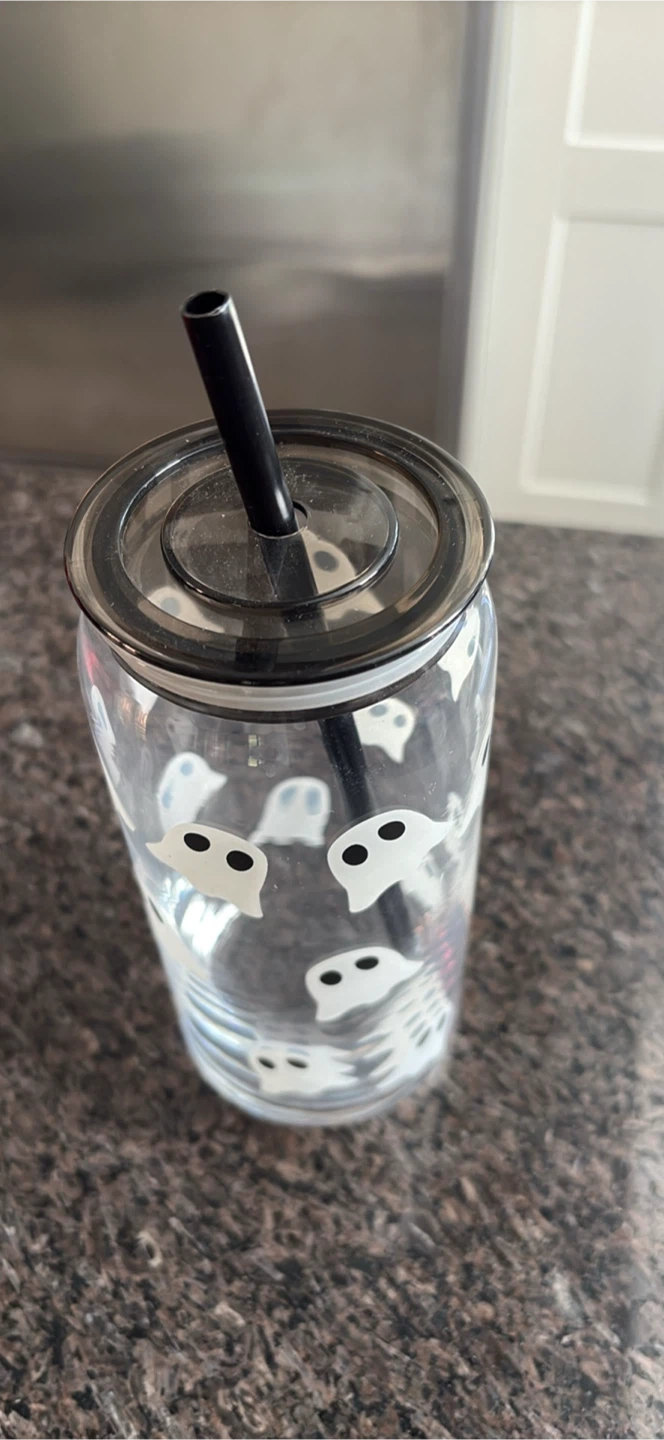 NEW Halloween Glass Cup - photo 2