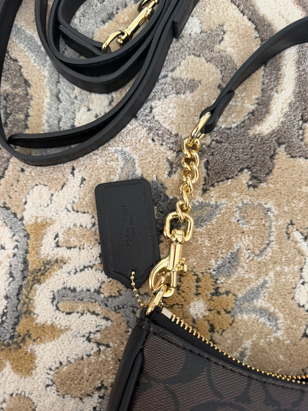 Coach Signature Canvas Teri Shoulder Bag Brand new - photo 5