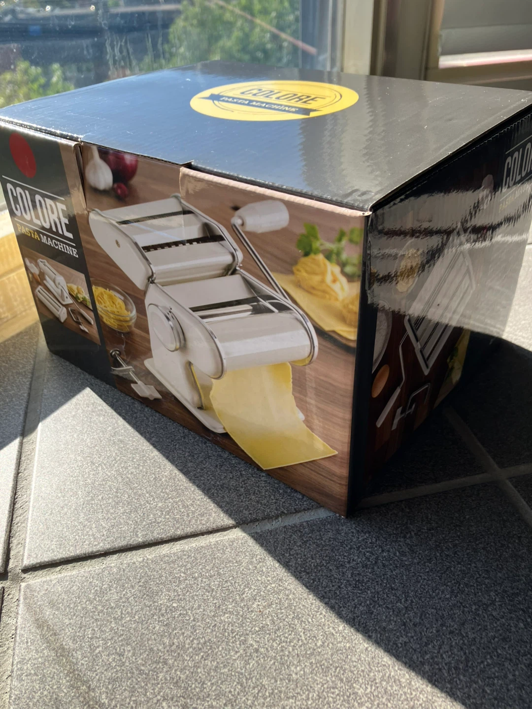 Never opened Red Colore Pasta Machine