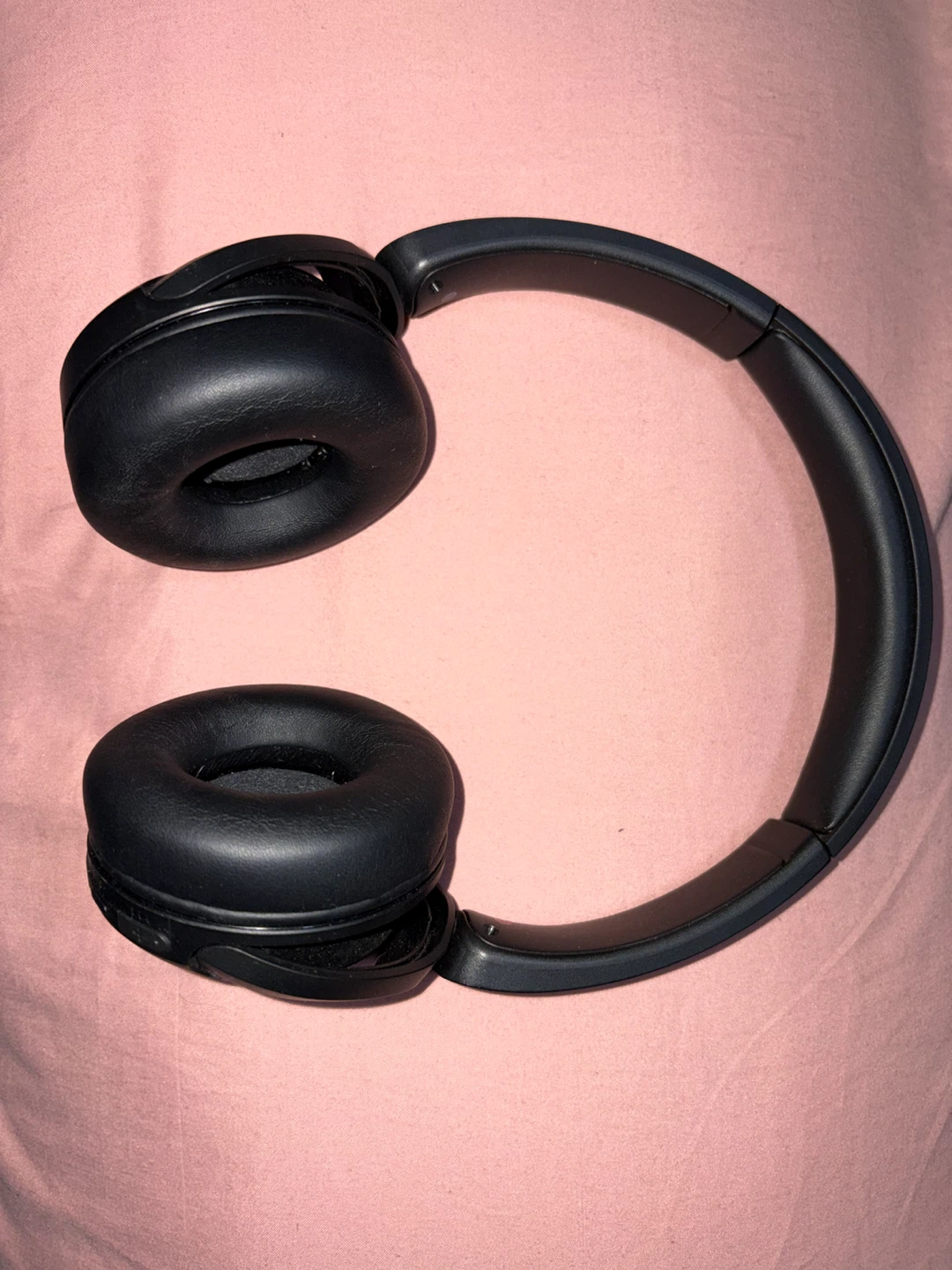 Black Sony Bluetooth Headphones