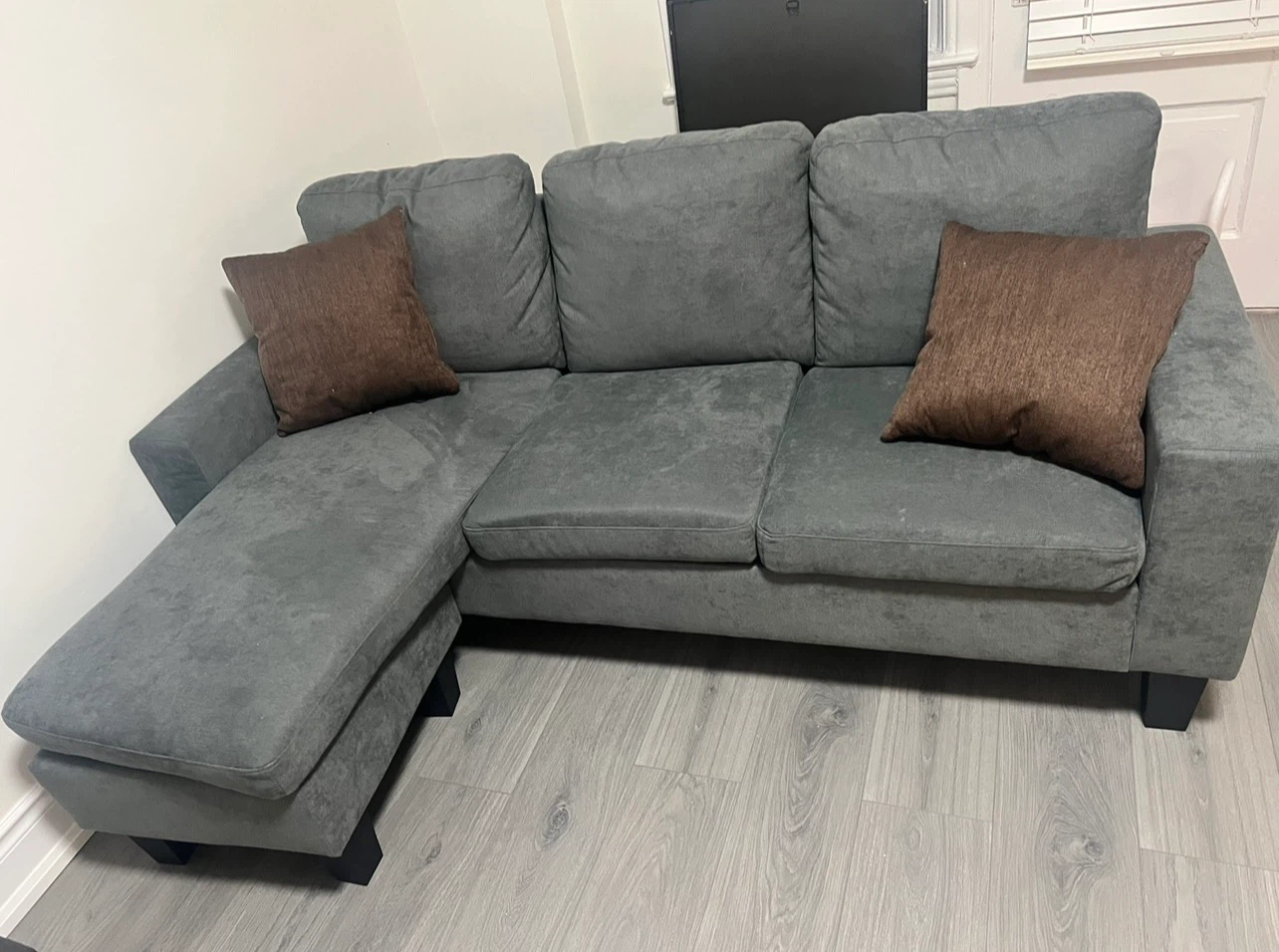 Dark Grey 3 seater Sofa
