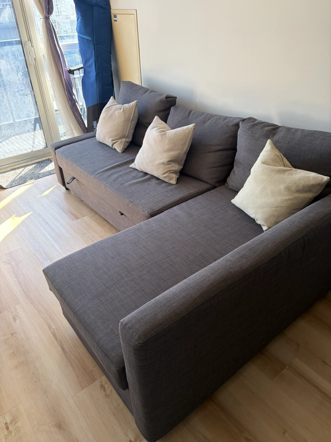 IKEA FRIHETEN sofa-bed with storage – $400