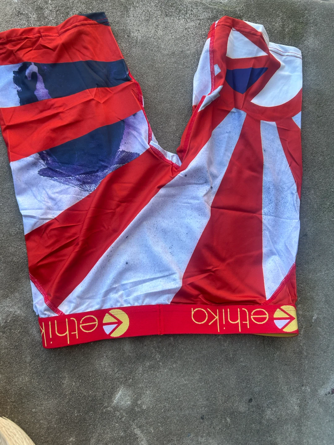 Ethika The Staple Fit Boxer Briefs - Red/White/Blue