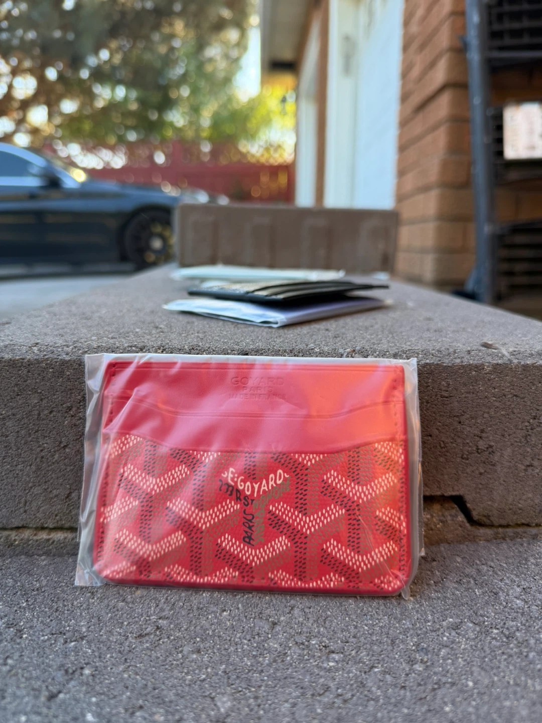 Goyard Style Card Holders - photo 5