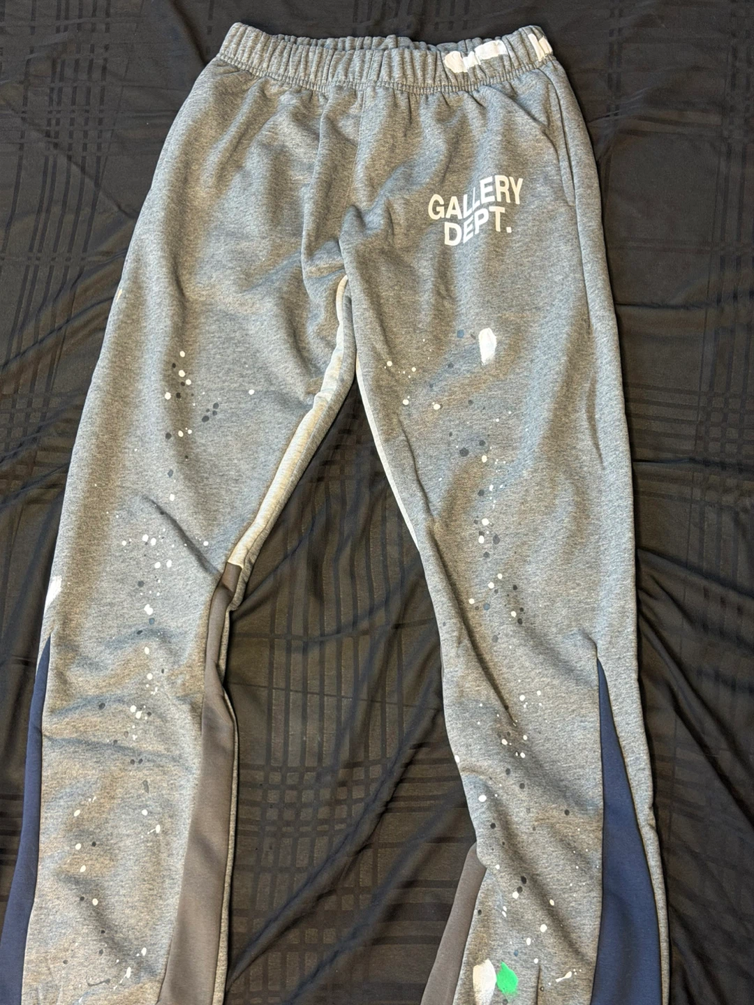 Gallery Dept. Grey Paint Splatter Sweatpants