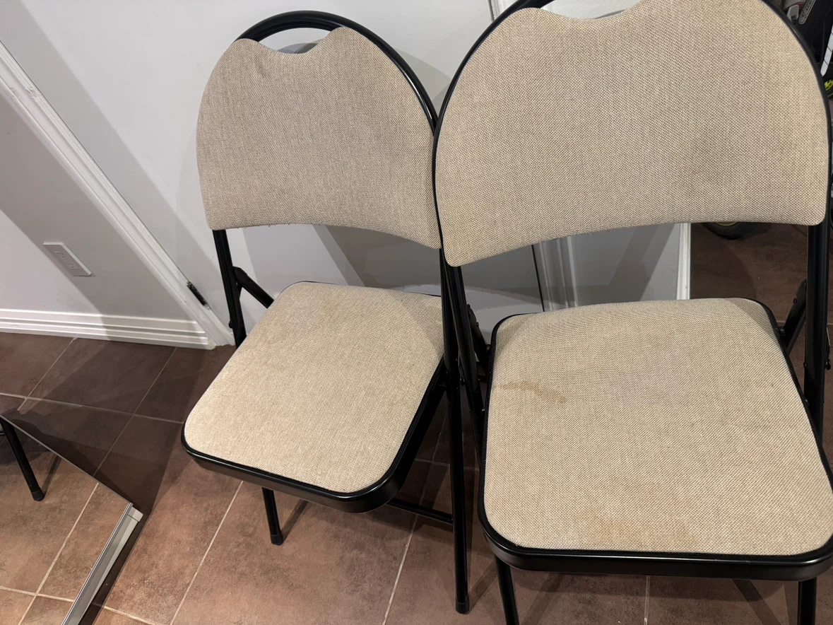 Two For Living Folding Chairs
