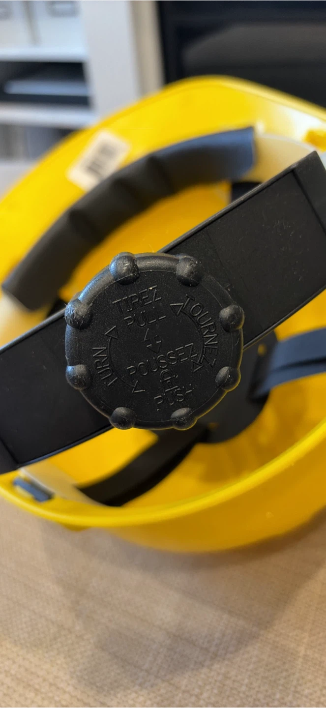 Yellow Hard Hat Safety Helmet - photo 5