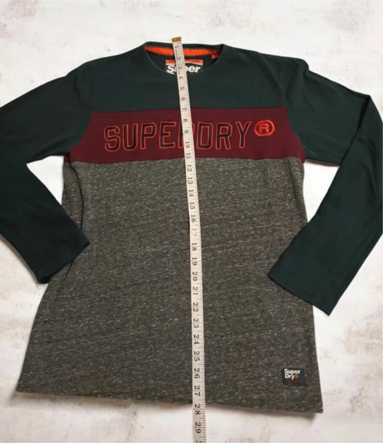 Superdry long sleeve shirt, size M - photo 2