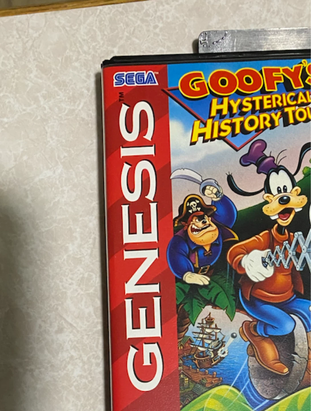 1993 Goofy's Hysterical Little History Tour for Sega Genesis