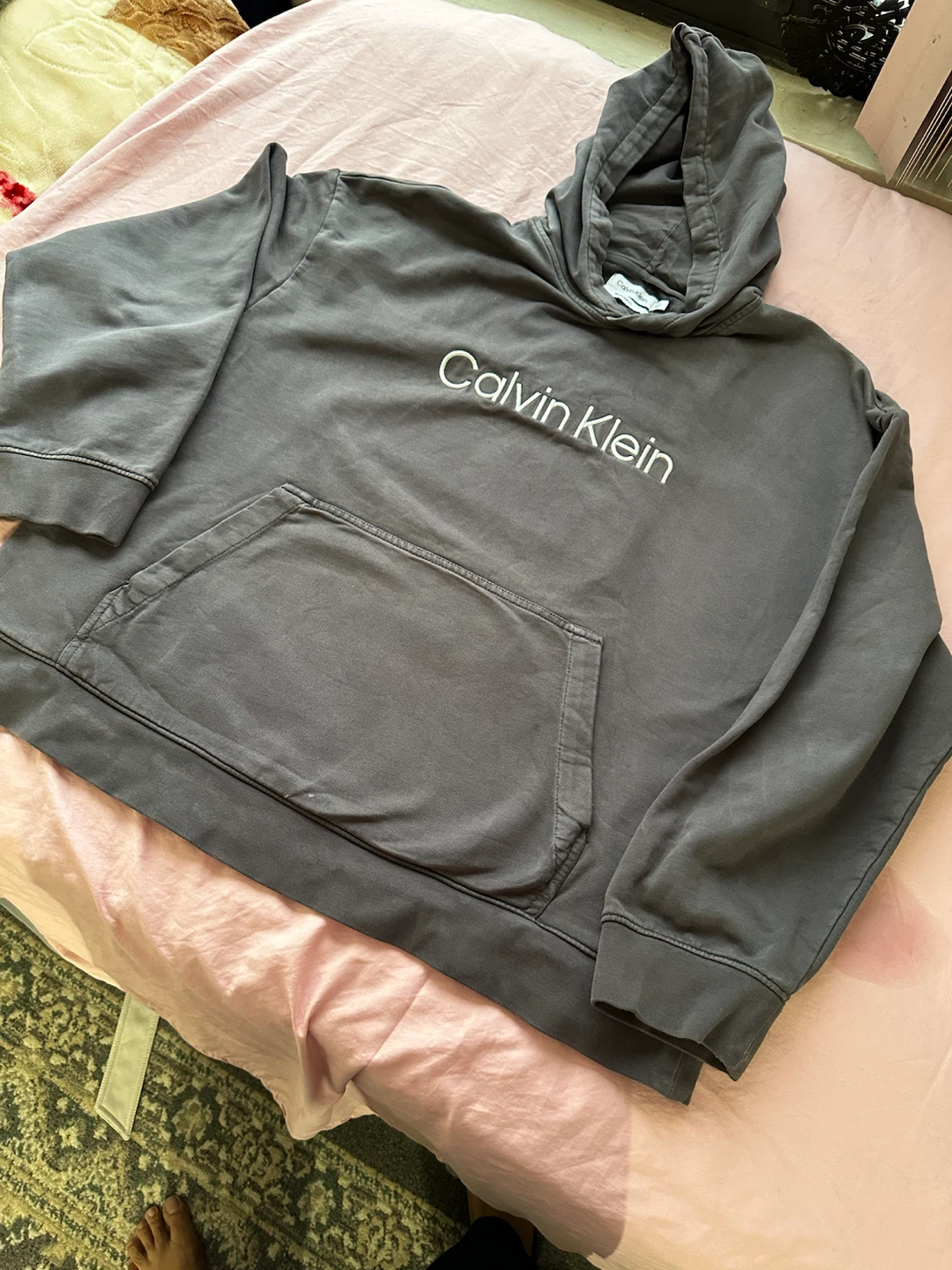Calvin Klein Grey Hoodie