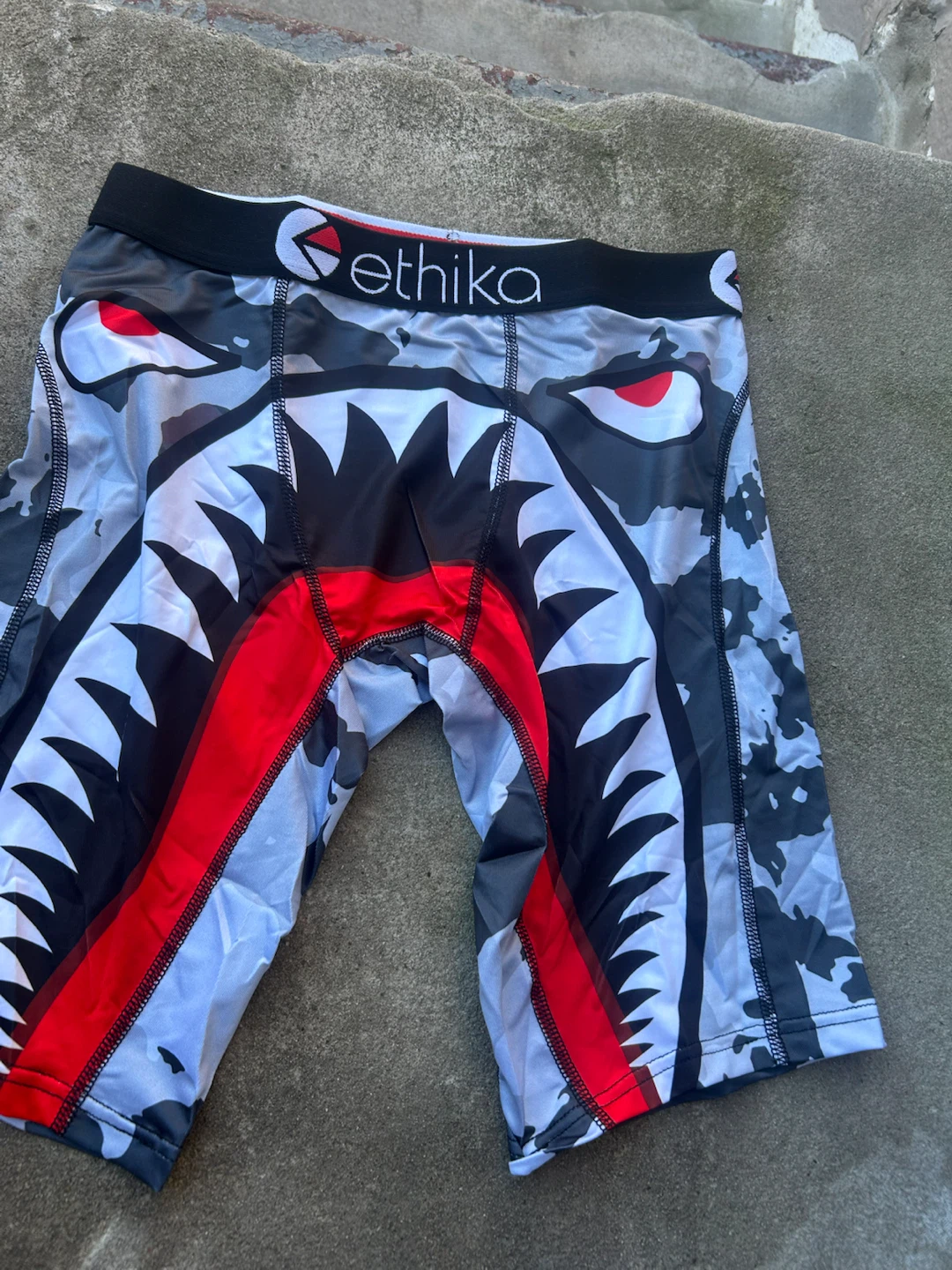 Ethika The Staple Fit Boxer Briefs - Shark Print - photo 4