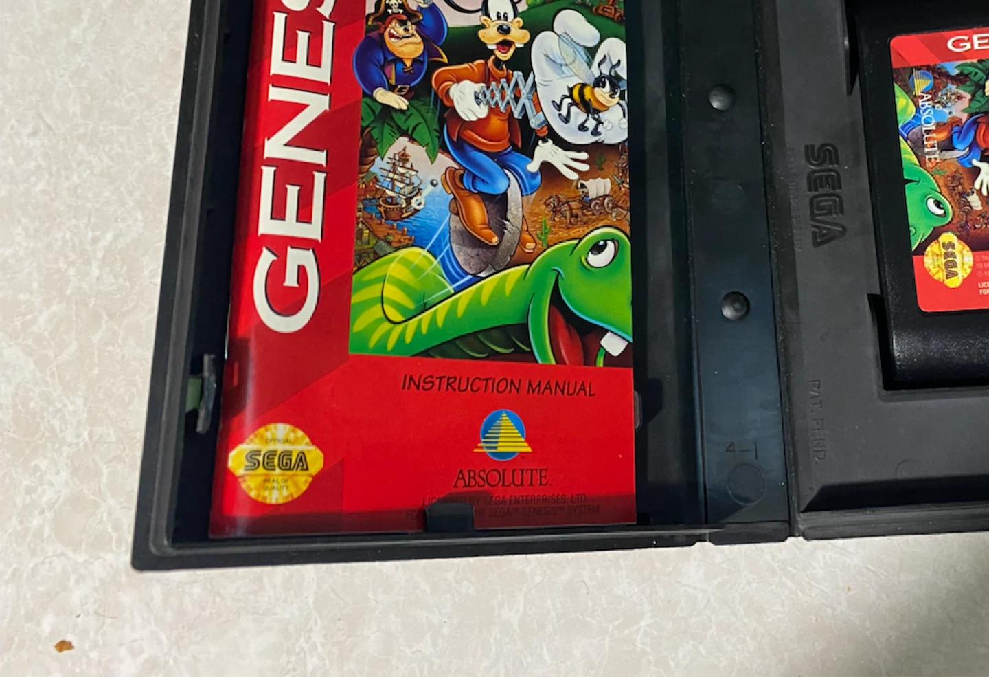 1993 Goofy's Hysterical Little History Tour for Sega Genesis - photo 2