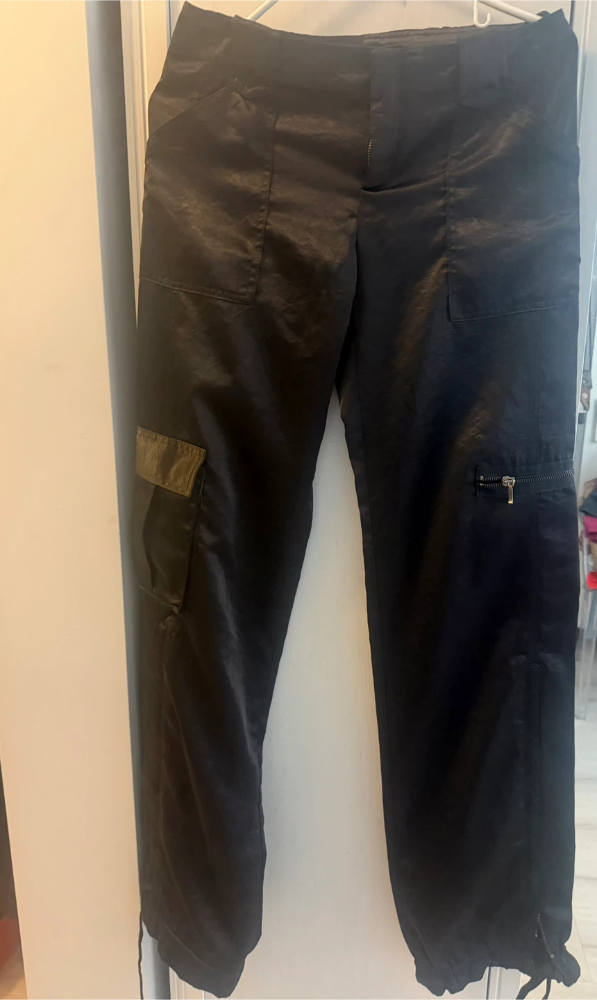 Zara Black Cargo Pants