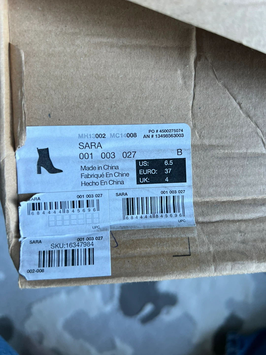 Call It Spring SARA Black Ankle Boots Size 6.5 - photo 4