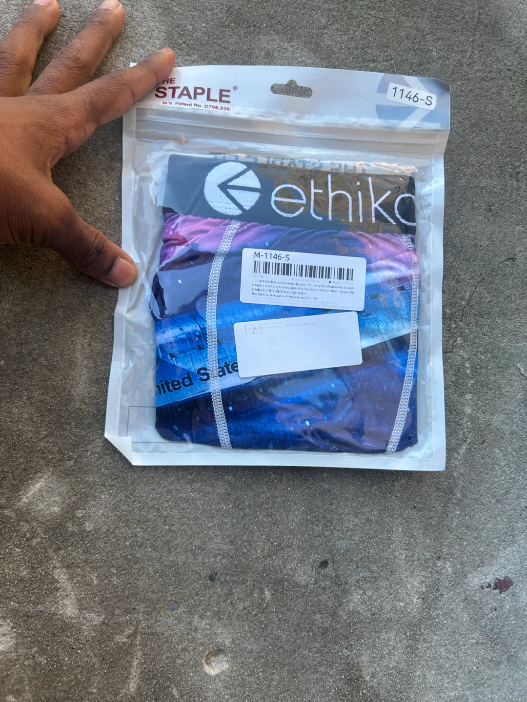 Ethika NASA Space Print Boxers Size S - photo 5