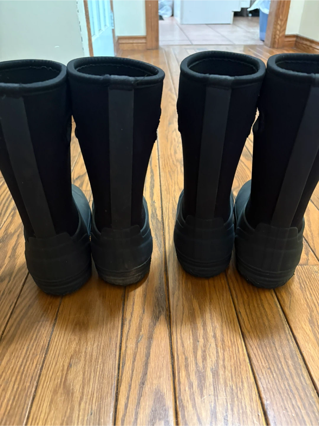 Boys winter/rain boots size 1 & girls winter boots size 1 - photo 2