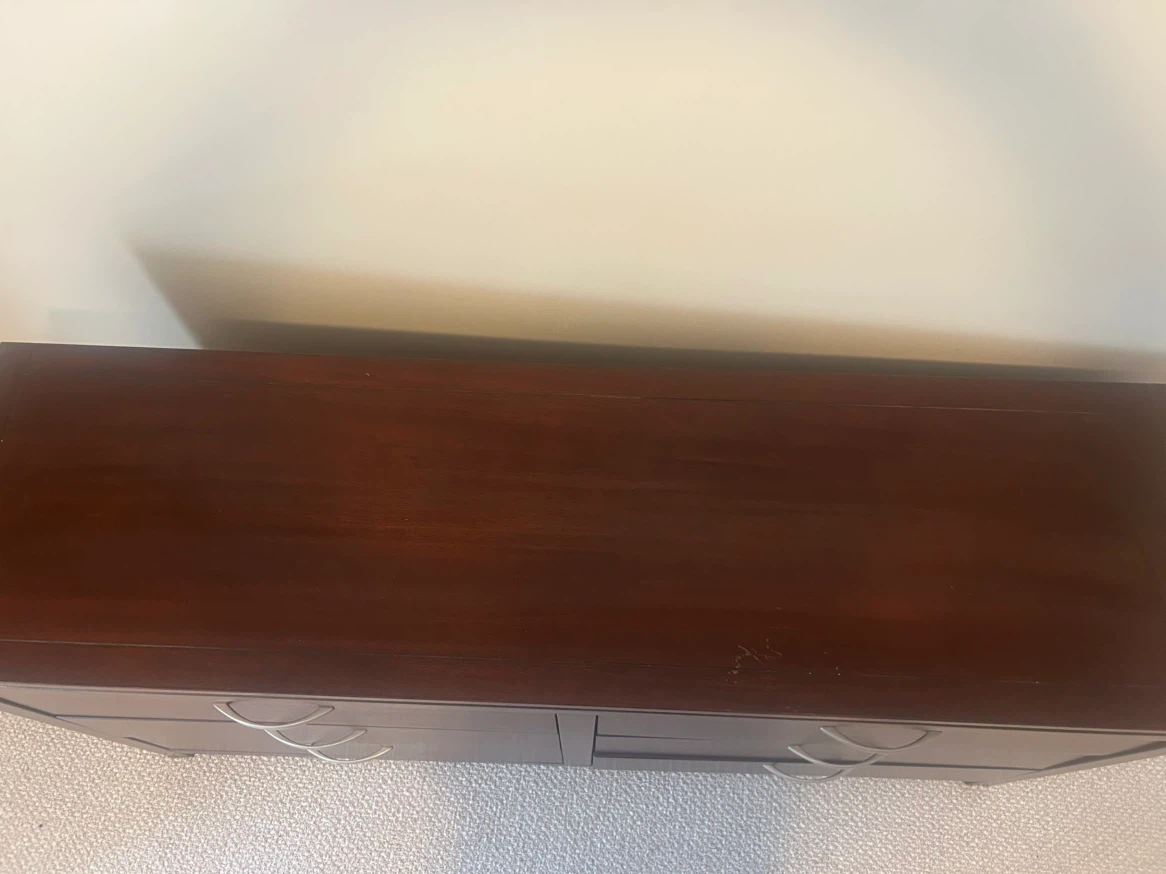 Dark Brown 6-Drawer Dresser - photo 2