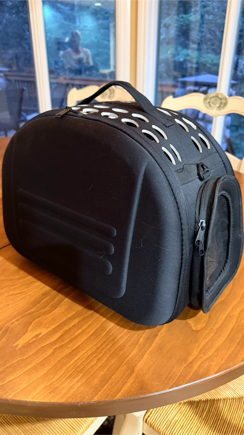 Black Pet Carrier