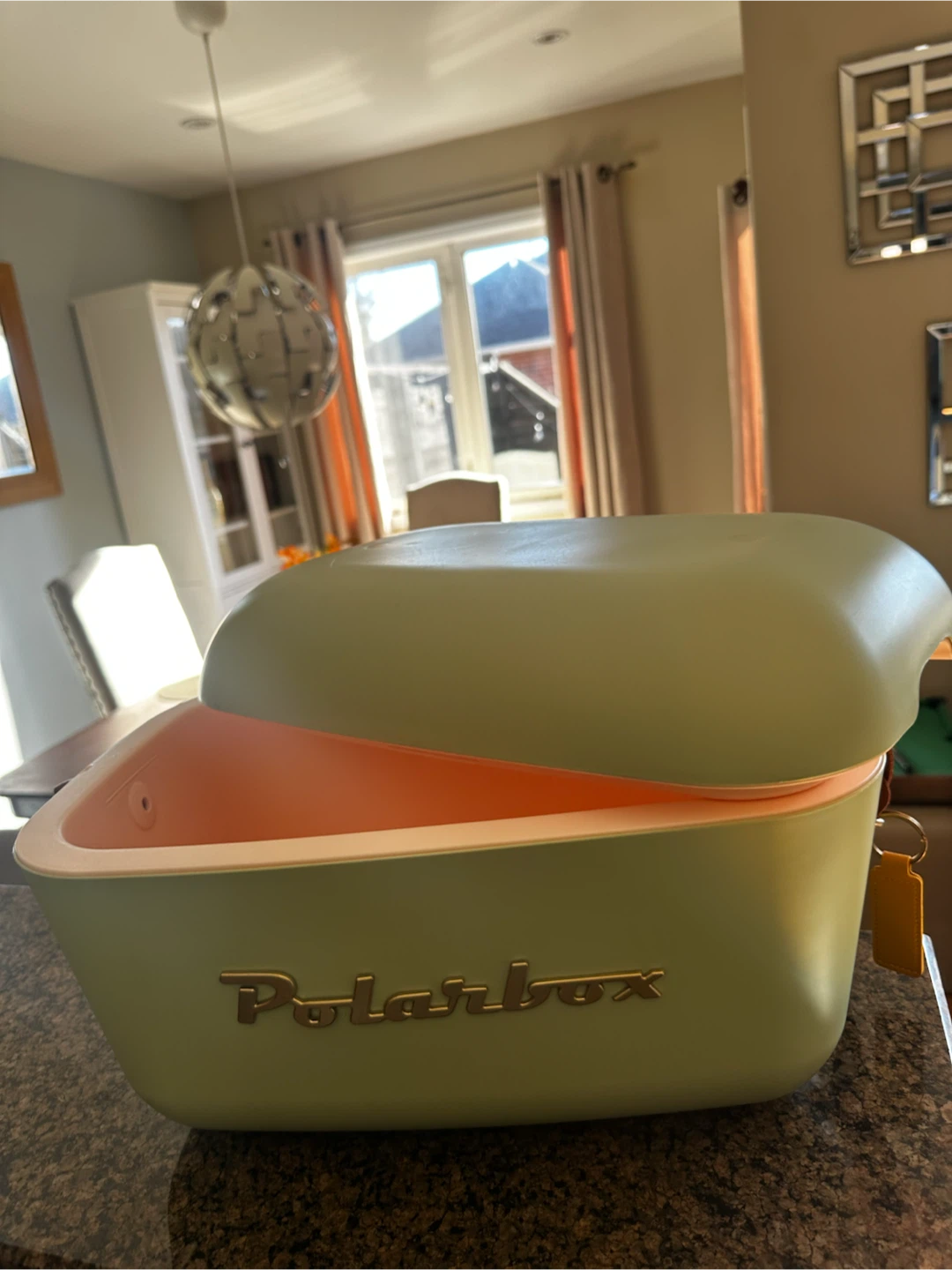 Polarbox Retro Cooler Bag - Mint Green