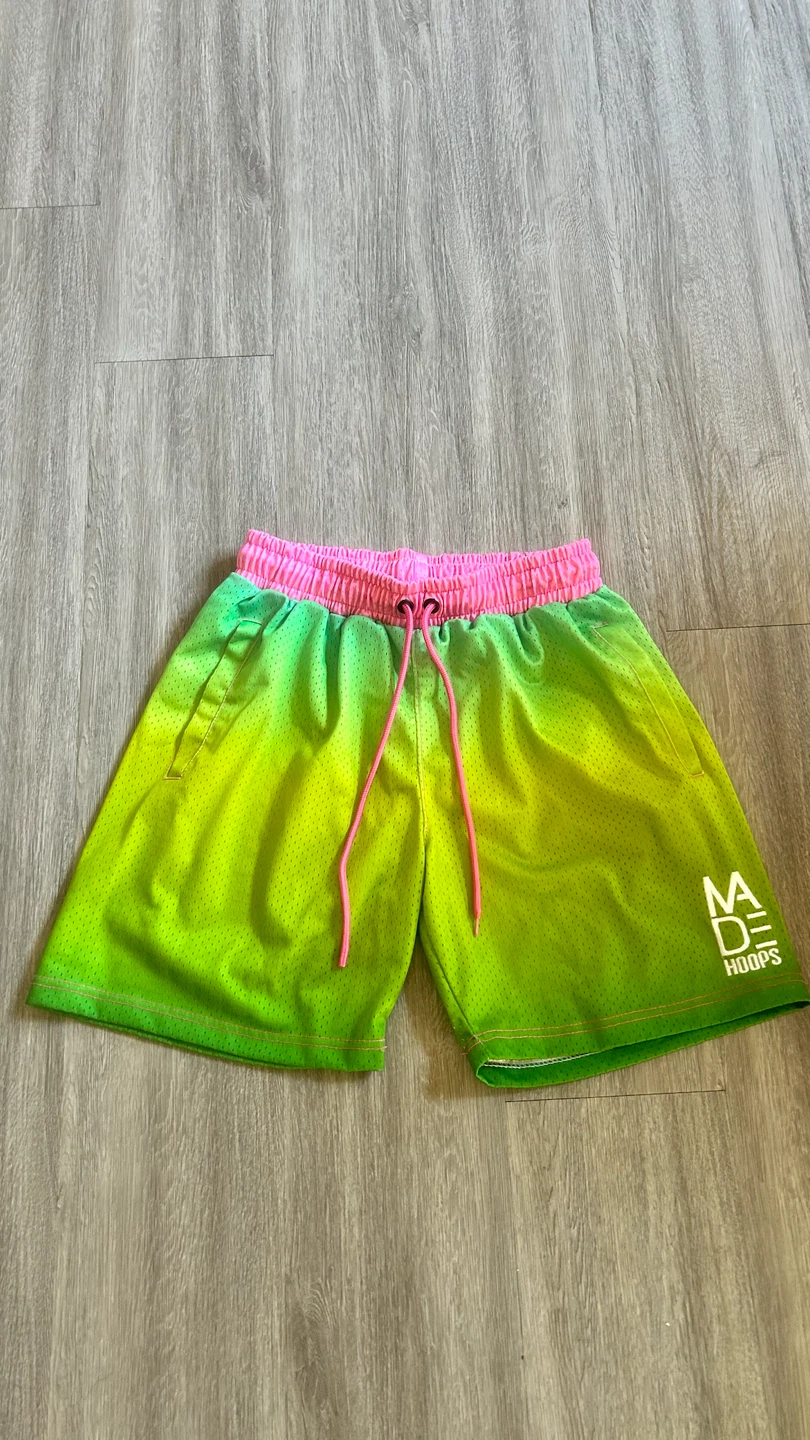 Made Hoops Gradient Basketball Shorts