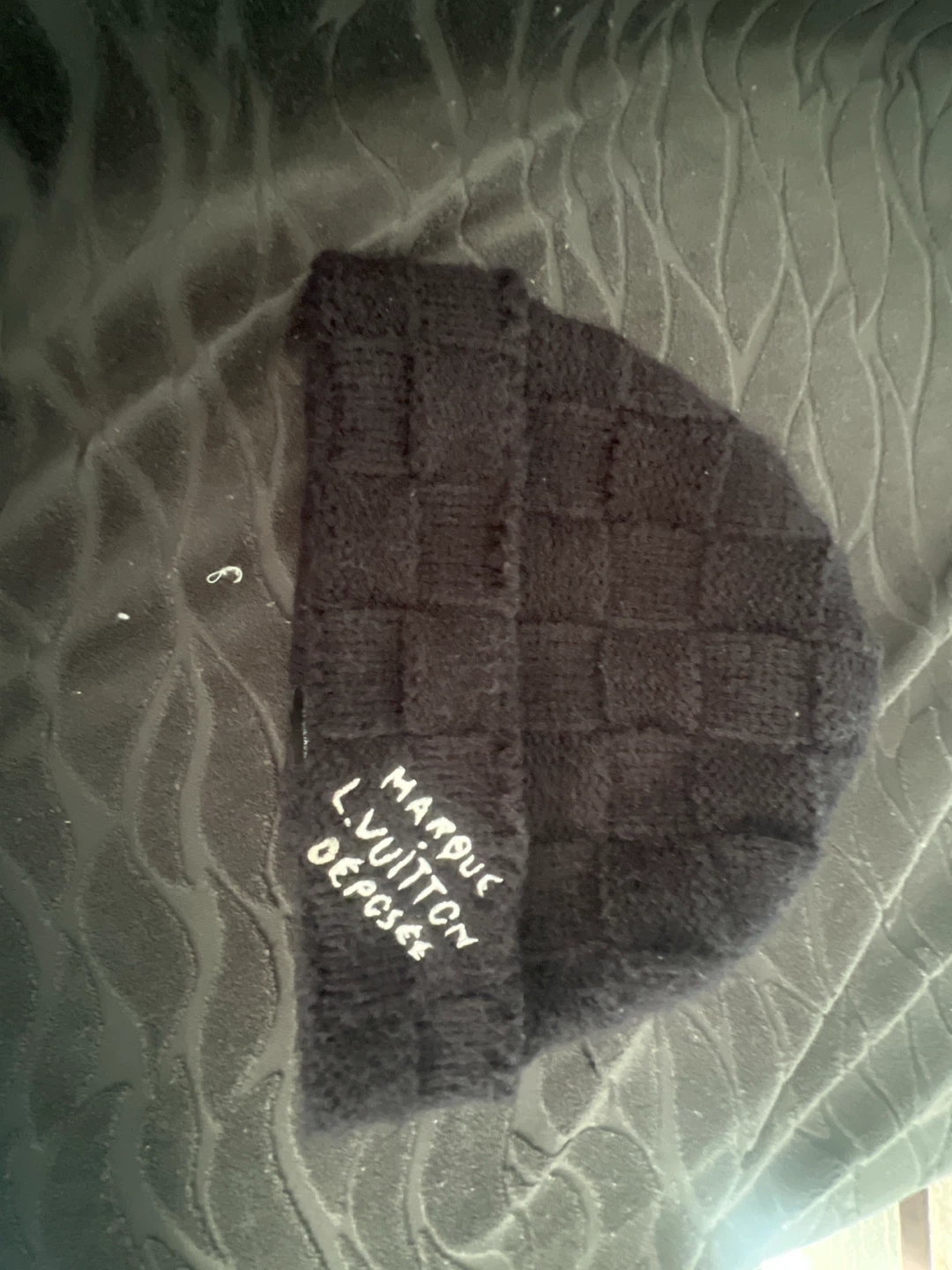 Louis Vuitton Damier Beanie