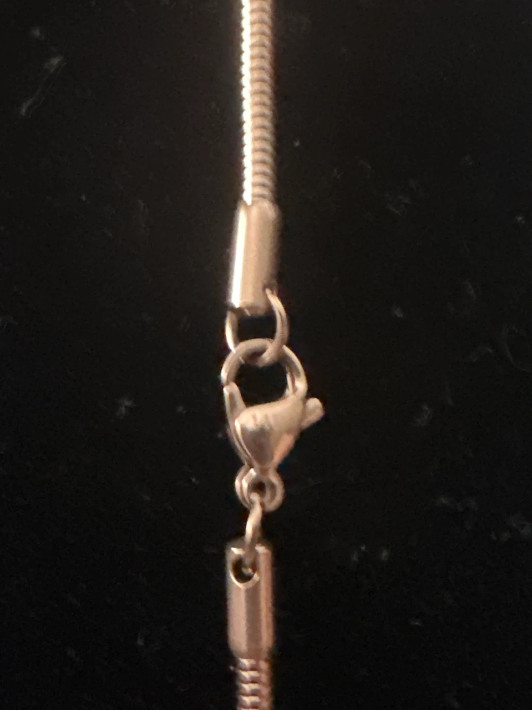 14kRose Gold tone laminated Crucifix Necklace - photo 3