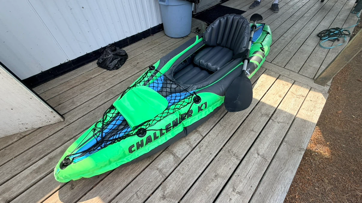 Intex Challenger K1 Inflatable Kayak Set