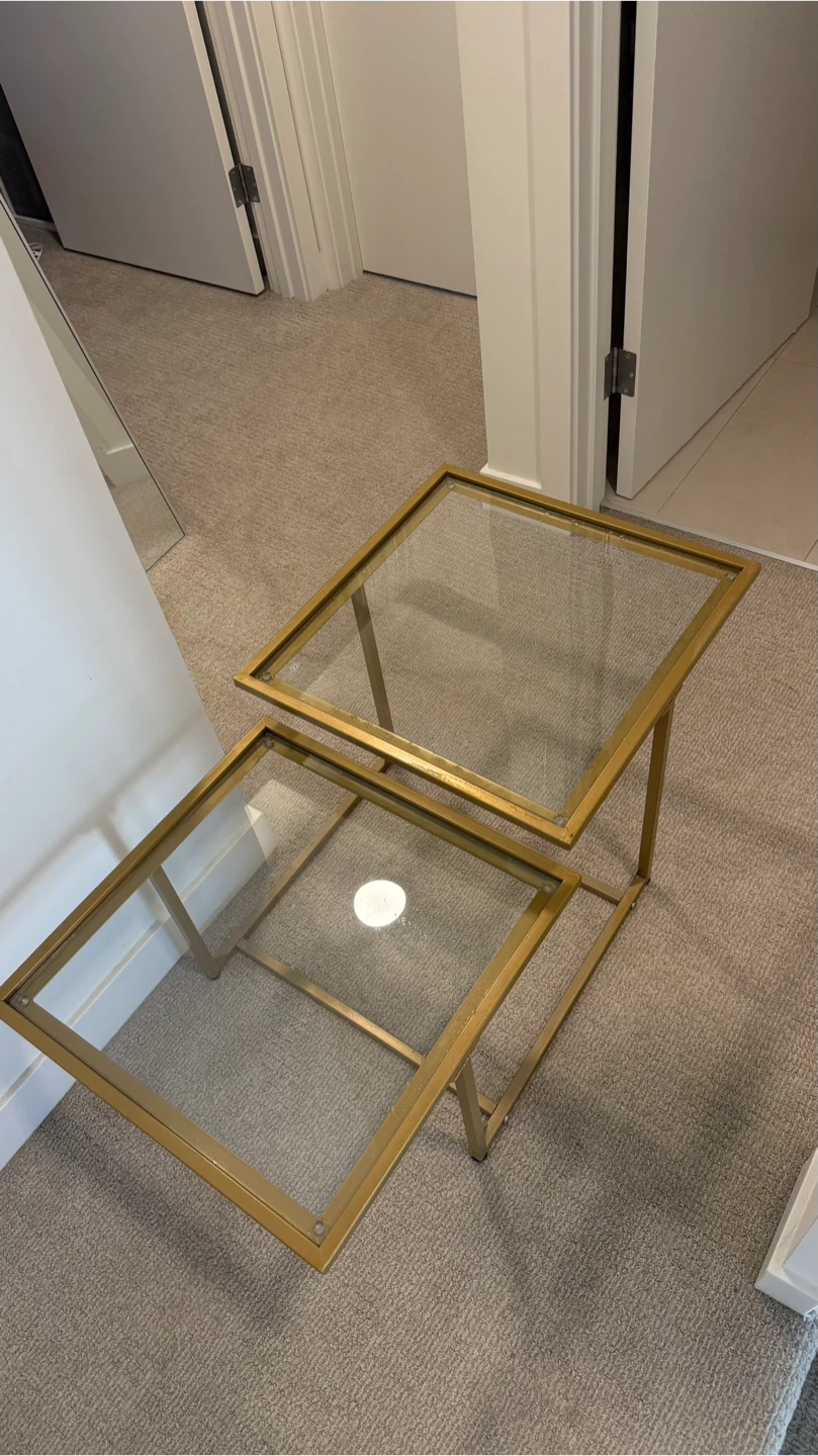 Glass coffee table - photo 2