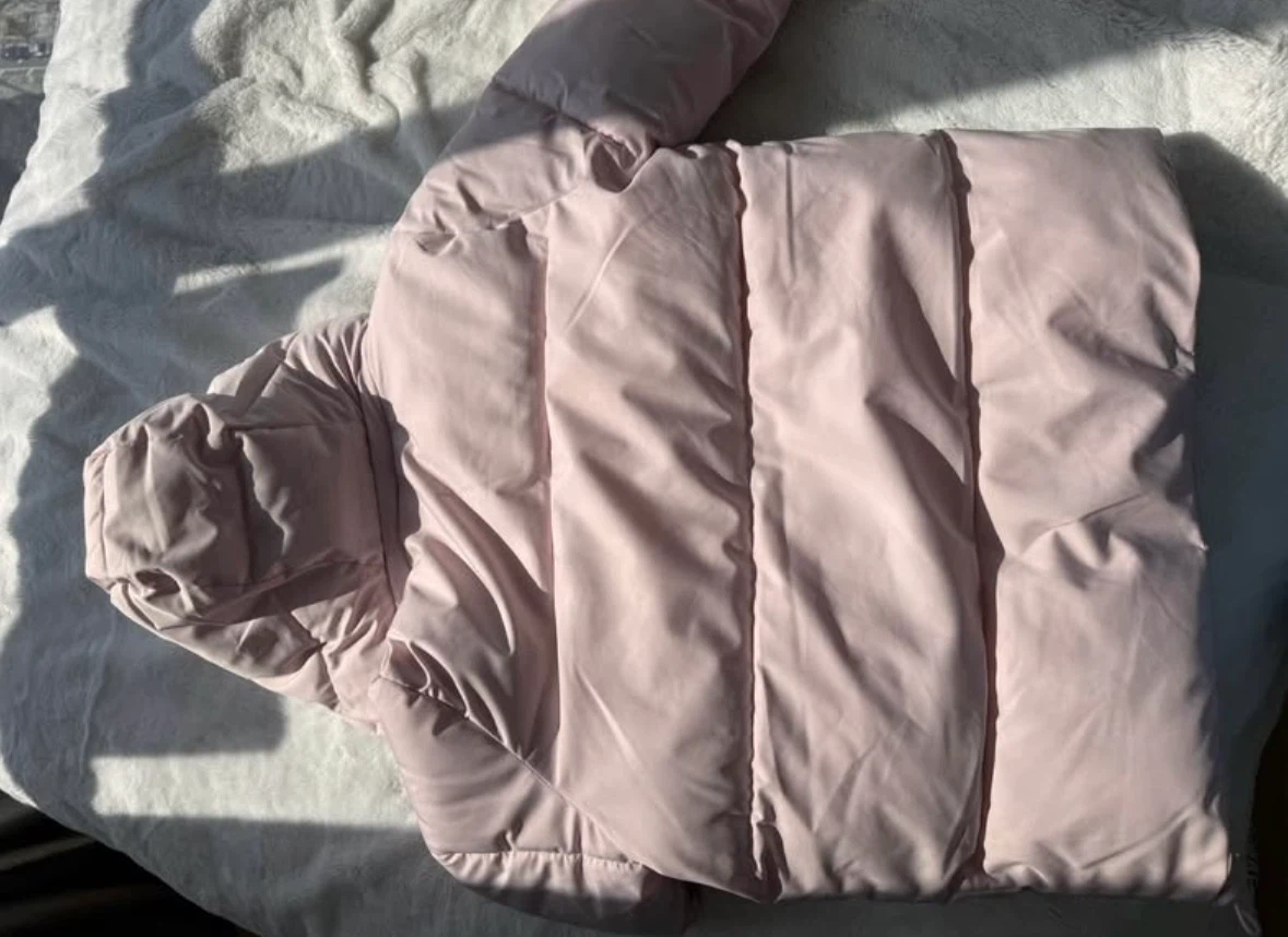 Hollister Pink Puffer Jacket - photo 5