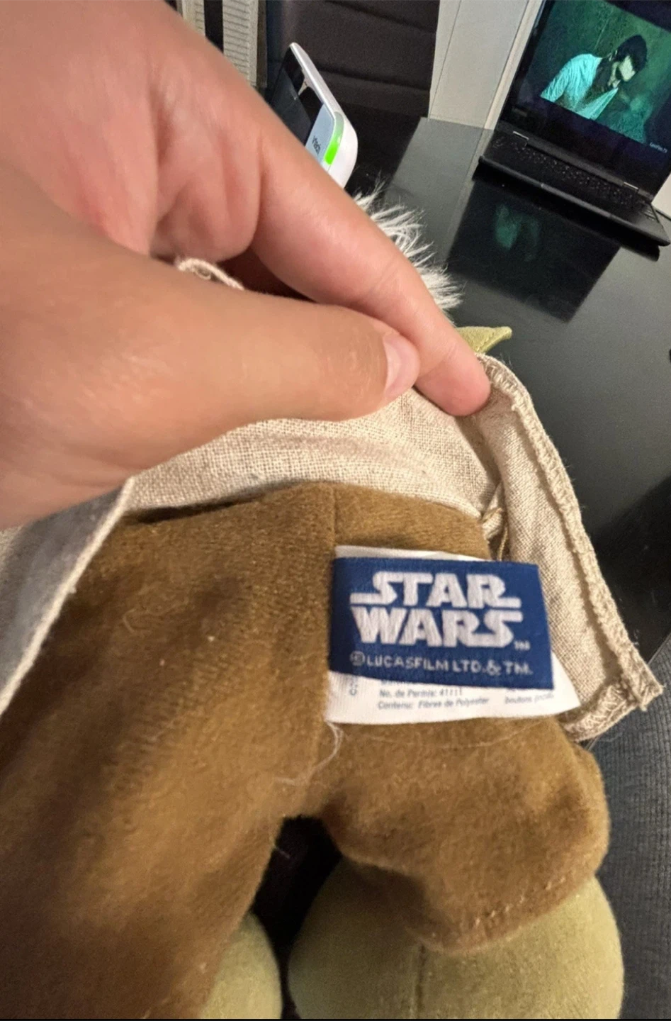 Star Wars Yoda Plush - photo 3
