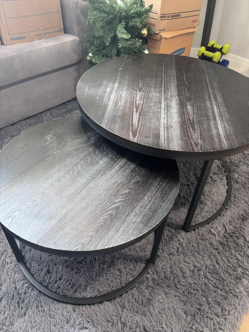 Round Nested Coffee Tables
