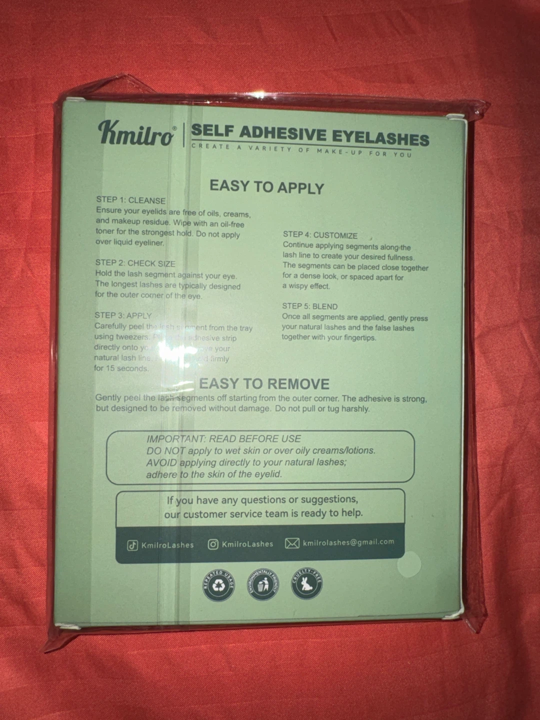 Kmilro Self Adhesive Lash Clusters - photo 2