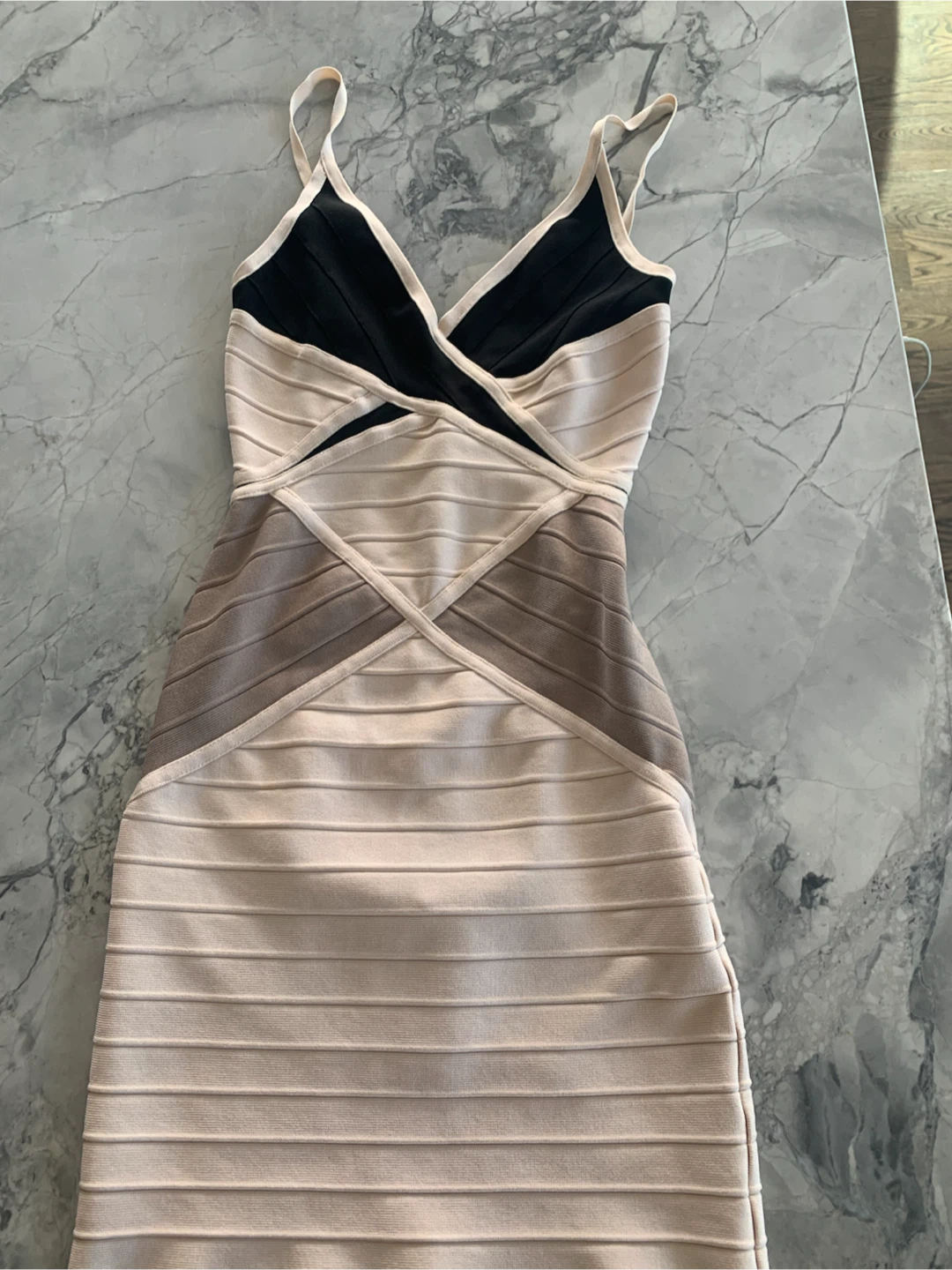 bandage dress, Herve Léger,  authentic medium