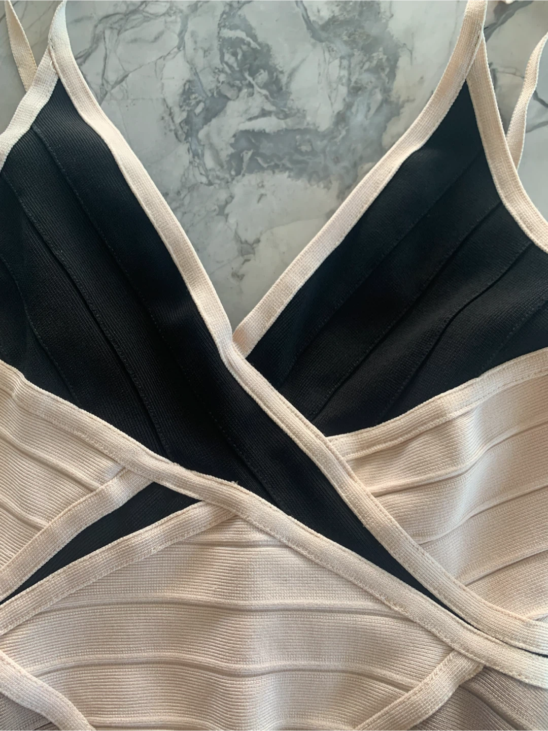 bandage dress, Herve Léger,  authentic medium - photo 3