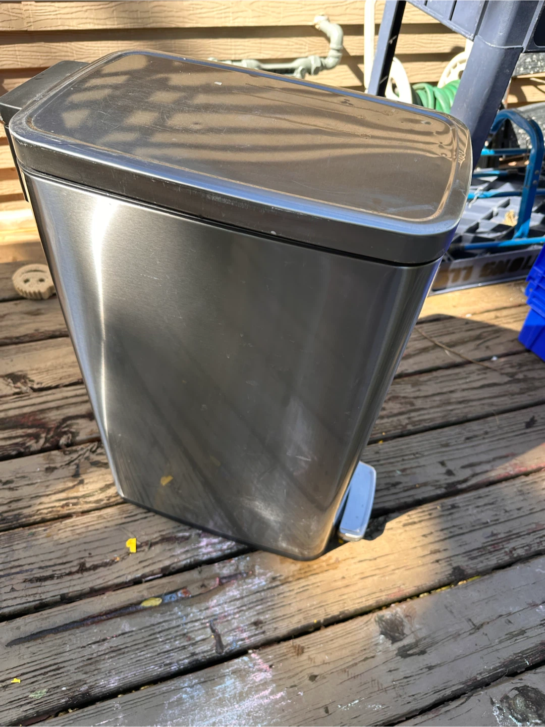 Stainless Steel Pedal Trash Can