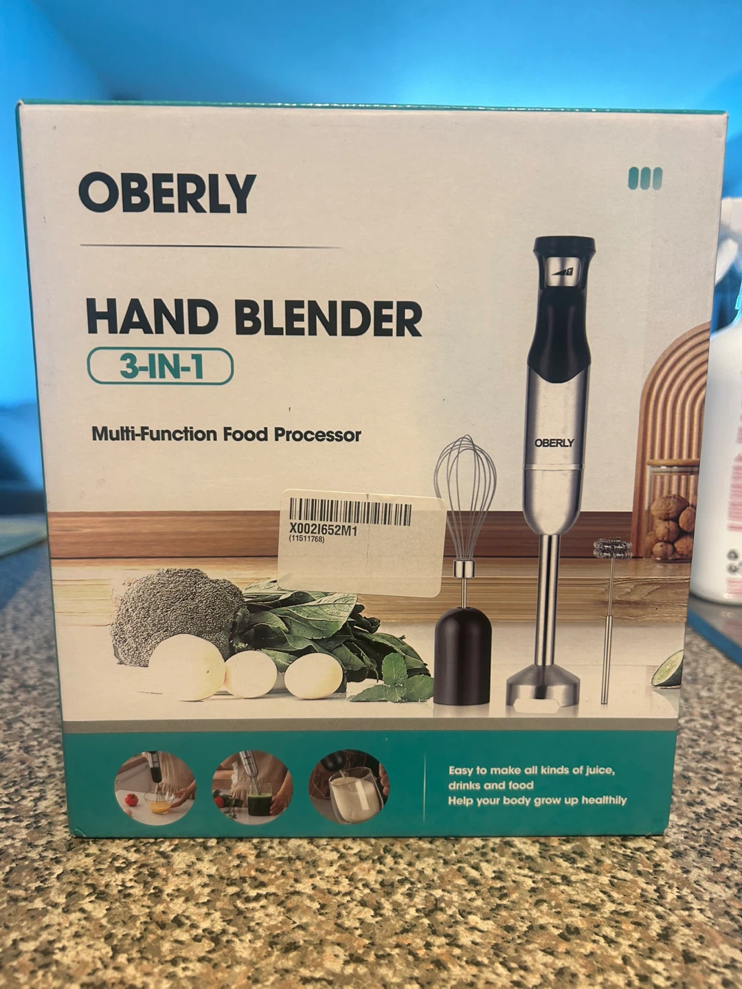 Oberly 3-in-1 Hand Blender