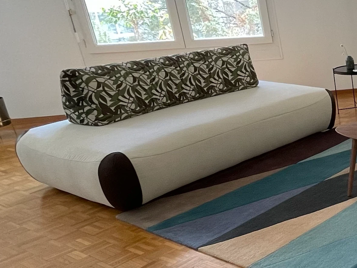 MOVING OUT OCT 24 ~ MUST GO! — Exclusive Pfister Designer Sofa - photo 2