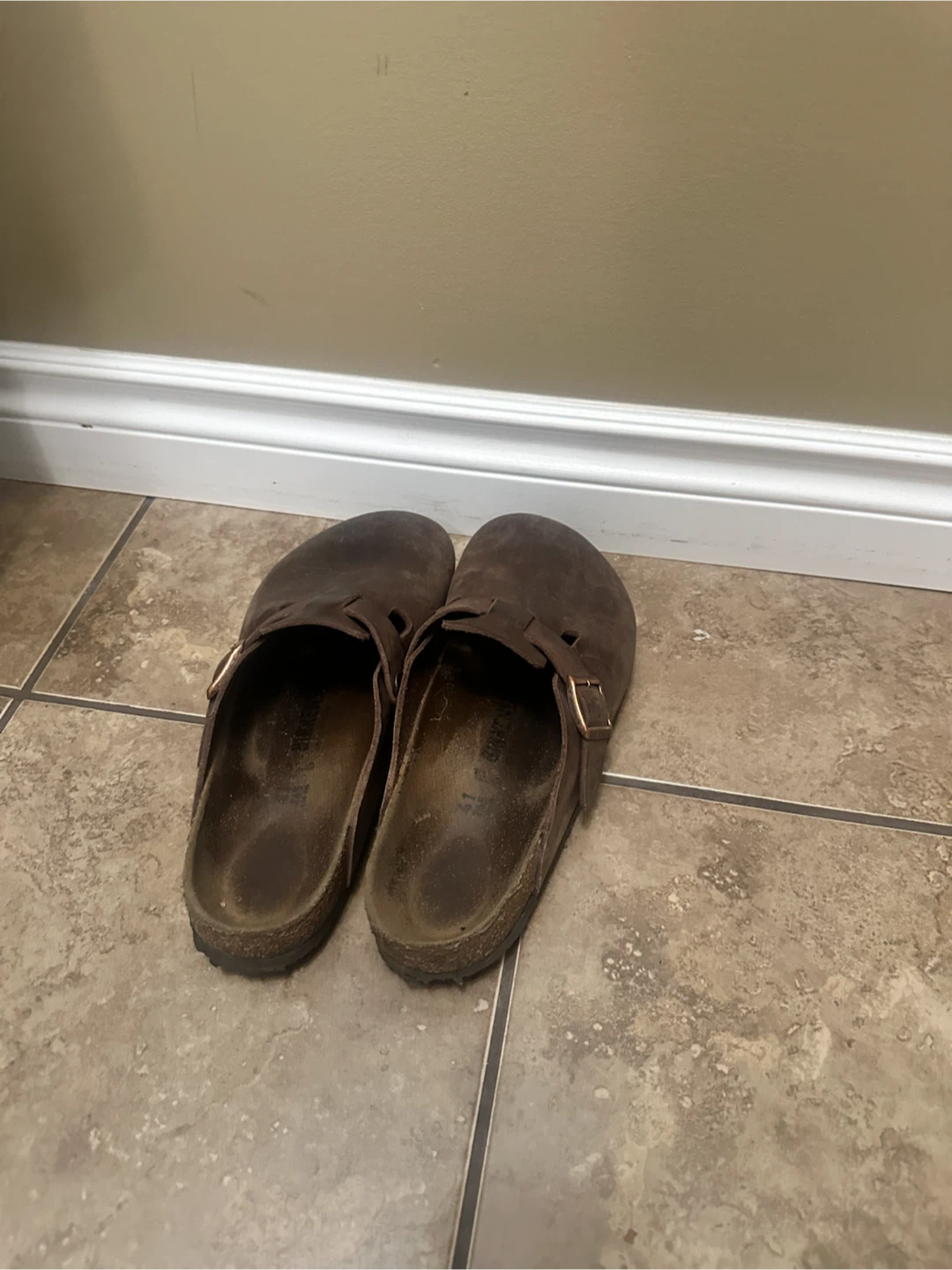 Birkenstock Boston Clogs Brown