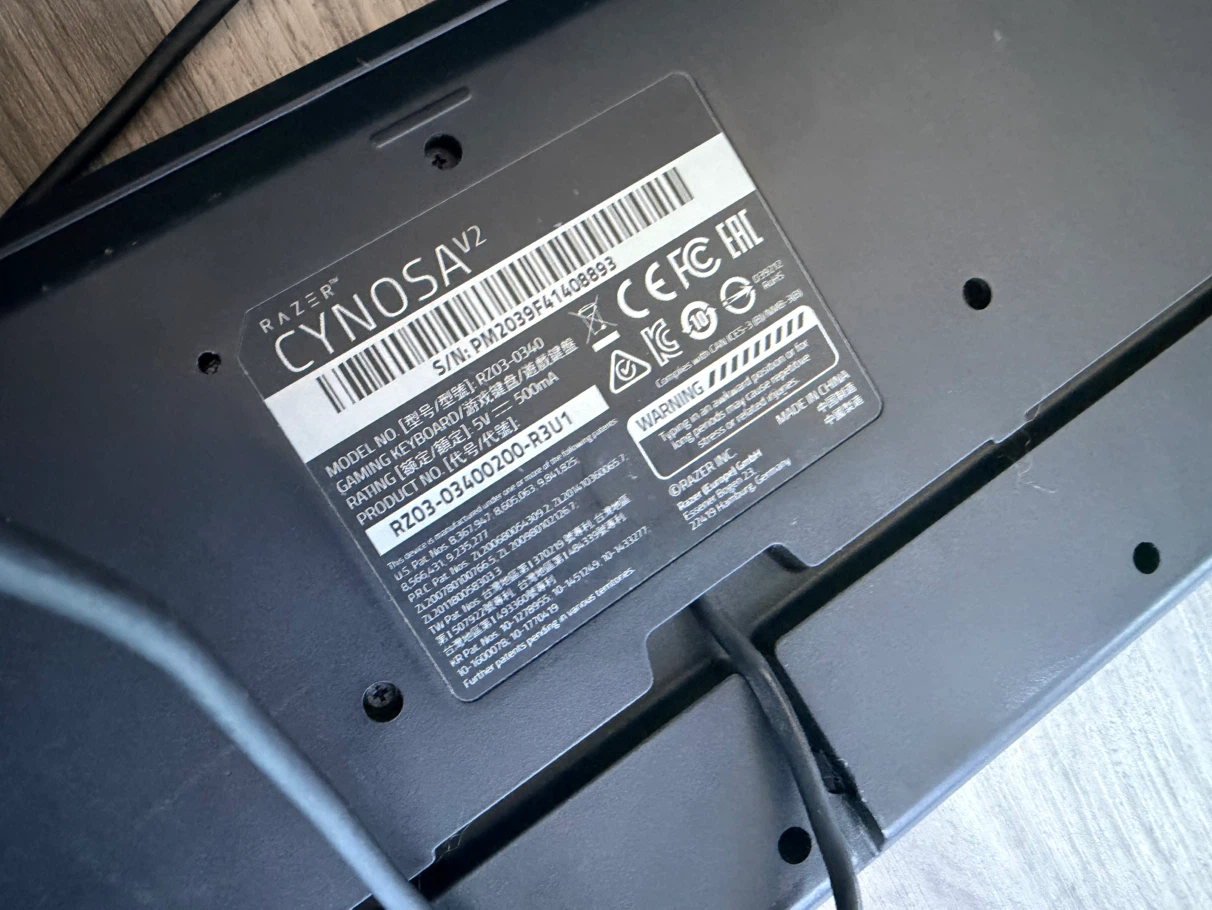 Razer Cynosa V2 Gaming Keyboard - photo 4