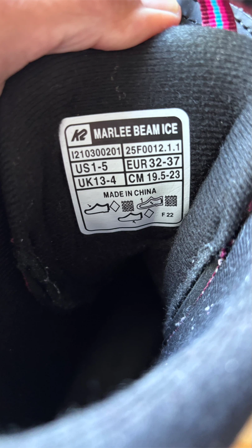 K2 Marlee Beam Ice Skates Size 1-5 - photo 5