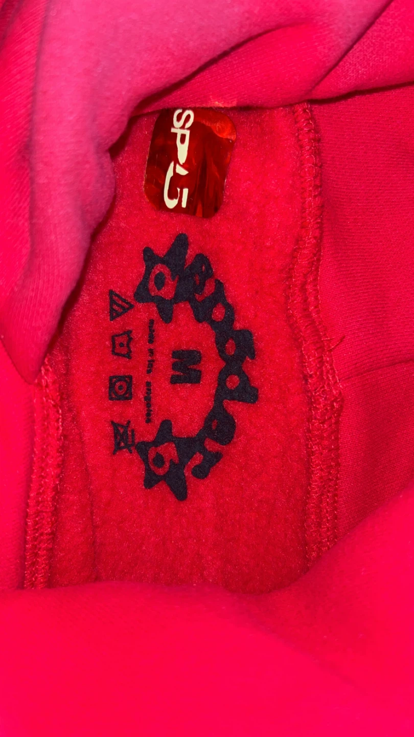 SP5DER Red Hoodie - photo 2
