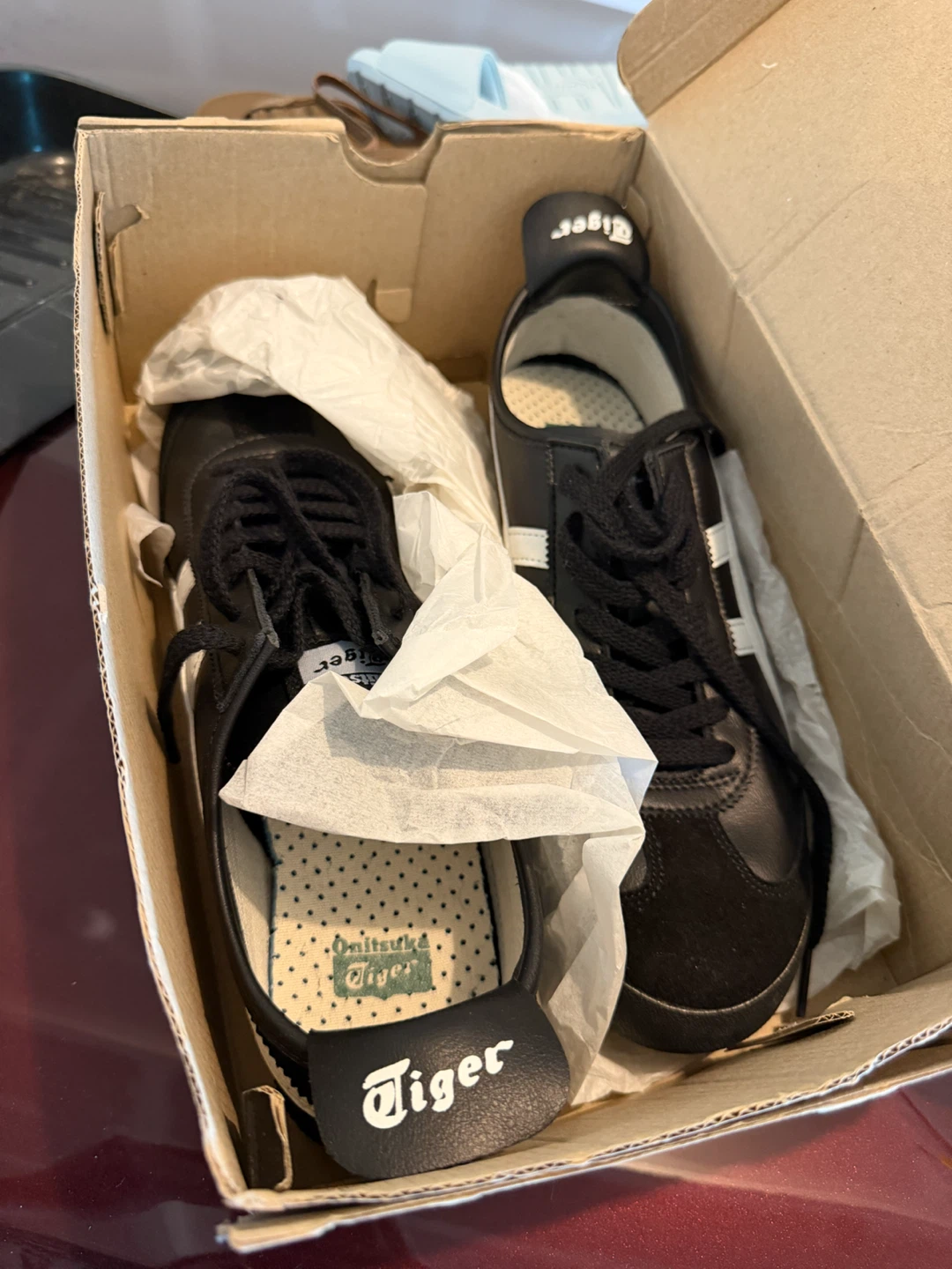 Onitsuka Tiger Mexico 66 Black and White Sneakers - photo 5