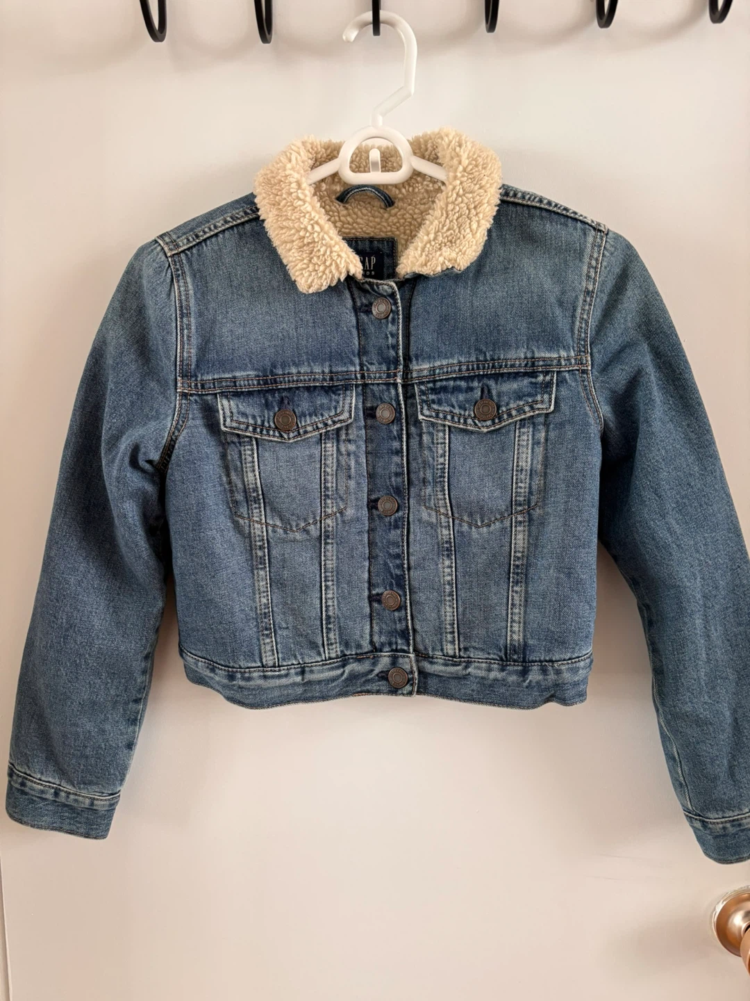 Gap Kids Sherpa-Lined Denim Jacket - photo 4