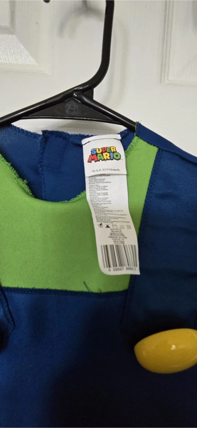 Super Mario Luigi Costume - photo 3